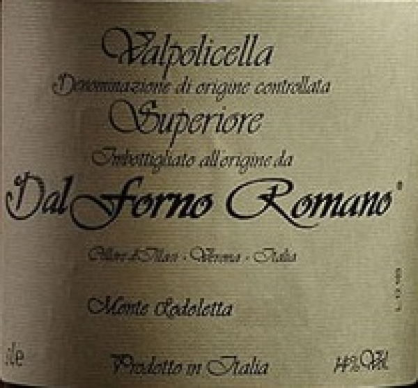 Romano dal Forno Valpolicella Superiore Vigneto Monte Lodoletta